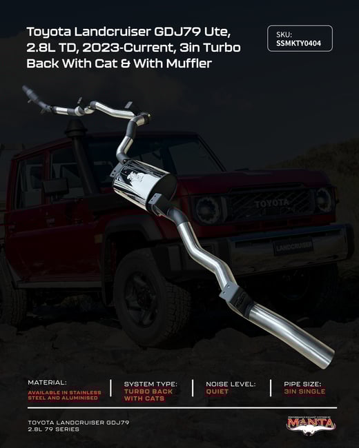 LANDCRUISER 2.8L 79 SERIES TURBO BACKASSETS-11